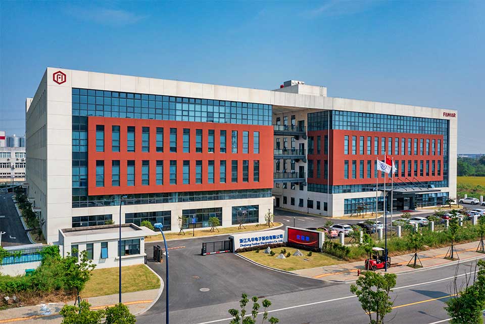 Továrna Zhejiang Fanhar Electronics Co., Ltd